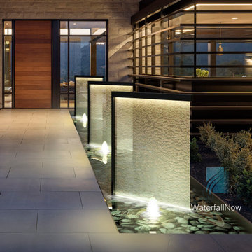 Custom Waterfalls Waterwalls Fountains Reflecting Pools Bubblers Water Features
