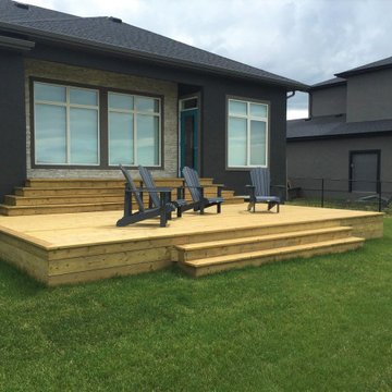 Pressure Treated Wood Deck