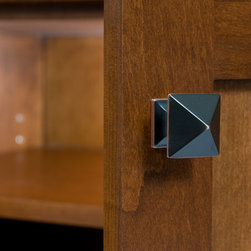 Custom Cherry Buffet - Cabinet And Drawer Knobs