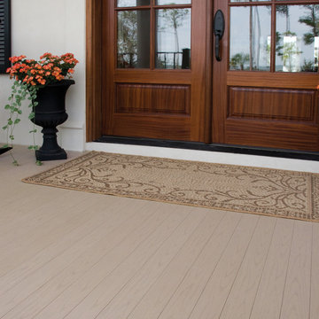 AZEK Porch Brownstone