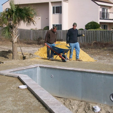 Start To Finish Ocean Front Pool in Pine Knoll Shores