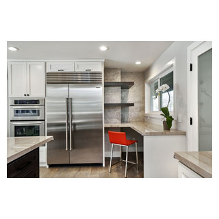 Beautiful modern renovation in Silicon Valley - Modern - Kitchen - San ...