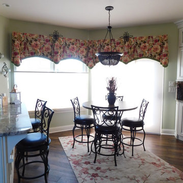 New kitchen renovation introduces a new color scheme