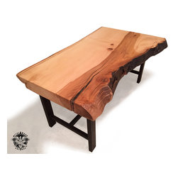 Beech Wood Live Edge Coffee Table - Products