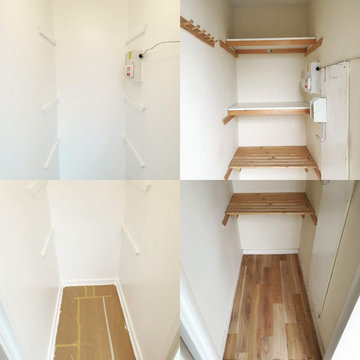Redecorating and skimming to the ceiling 3 bedroom Apartment in Kingston KT2