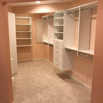 Traditional Custom Walk-In Closet by Closets For Life