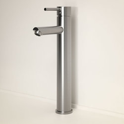 LUSSO LUXE SERIES TALL HIGH NECK BASIN MIXER TAP BRUSHED STAINLESS - Products