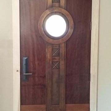 Claro Walnut Entry Door