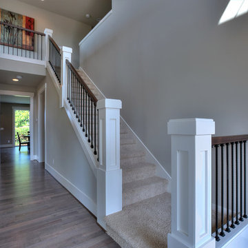 17. Grand Staircase. The Vancouver Floor Plan by JayMarc Homes