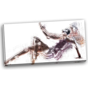 Speed Skating Finish Line Canvas Painting Modern Fine Art Prints By Design Art Usa