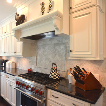 Super White Kitchen Island