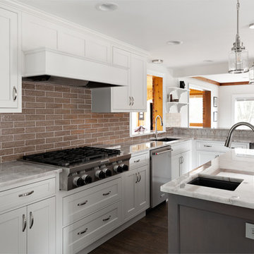 Powerful Hood Over Gas Range Top