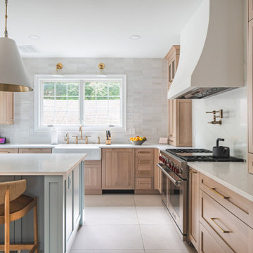 Modern Meets Classic | Light Wood Scandinavian Kitchen Design Inspiration