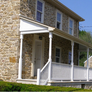Total Exterior Restoration of 1800 Circa Farmhouse