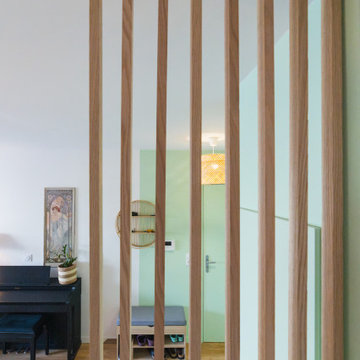 Asnières-sur-Seine - Aménagement & ameublement d’un appartement avec terrasse