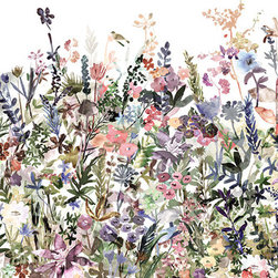 May Meadow, Pastel - Wallpaper