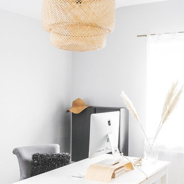 Boho Chic Home Office
