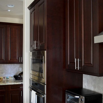 Dark Cherry Raised Panel, Temecula, CA