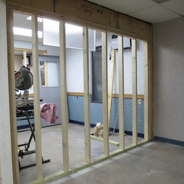 Interior wall construction