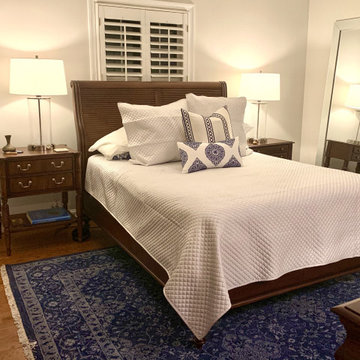 Mykonos, a Greece inspired bedroom.