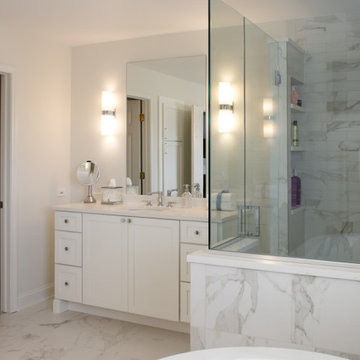 Elegant Master Bath in Barrington