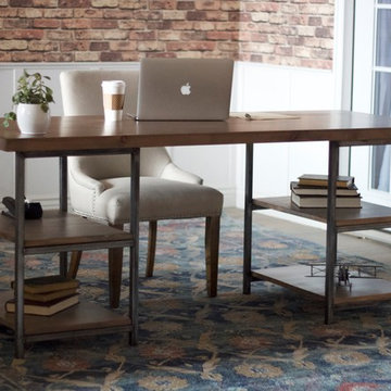 Solid Hardwood Desk Collection