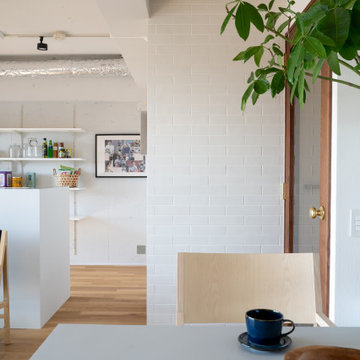 外界とを繋ぐ 彦根安清東の家 マンションリノベーション