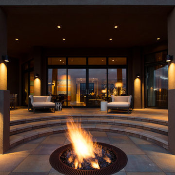 Contemporary Santa Fe Opera Home