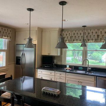 kick pleat valance