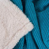 Modern Throw Blanket - Blue