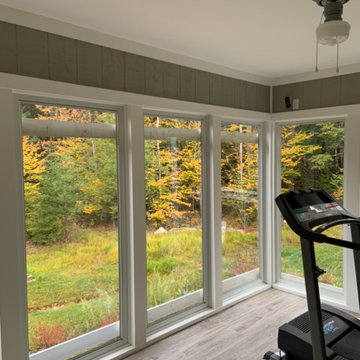 Reconstruction of an old screen Porch into a beautiful new 4 Season Room