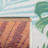 Safavieh Barbados Bar592X Tropical Rug, Green and Teal, 6'6"x9'4"