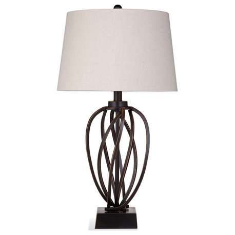 Bassett Mirror Company Metal Orson Table Lamp