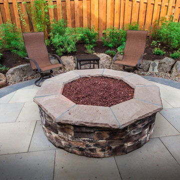 Fire and Water Feature in Vancouver, Washington