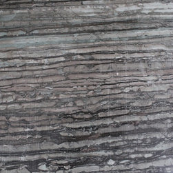 2cm Striato Moka Polished Marble  Close up - Home Improvement