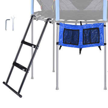 Yescom 39" Trampoline Ladder Kit with Shoe Bag 2 Step for 12 to 15 Ft Bounce