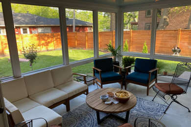 Inspiration for a patio remodel in Omaha