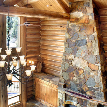 Luxury Log Home