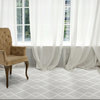Dynamic Rugs Maeve 3.6x5.6 Wool & Cotton Area Rug 2728-109 Ivory/Light Gray
