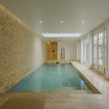 Rénovation d'une maison de 250m² et création  d'une extension avec piscine intér