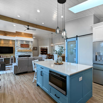 (Custom Home) The New Lake House with Old Sentimental Materials