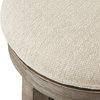 INK+IVY Oaktown Round Backless Swivel Counter Stool