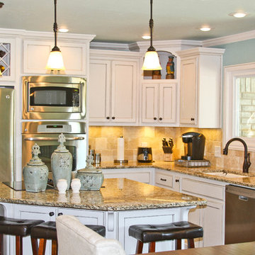 Simple White Kitchen
