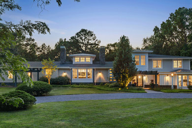 Example of an exterior home design in Other