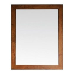 Avanity Legacy Golden Burl Bathroom Mirror 36 x 1.2 x 30 - Bathroom Mirrors