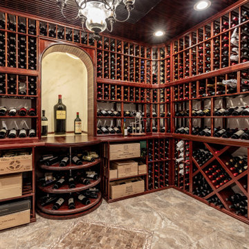 Amazing Basement Remodel, with Irresistible Wine Cellar in Ashburn VA