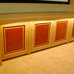 The Media Credenza - Media Cabinets