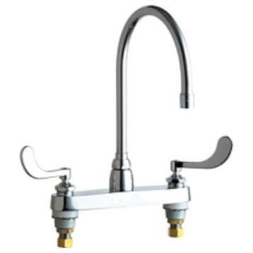 Chicago Faucets 1100-GN8AE3-317AB Commercial Grade High Arch - Chrome