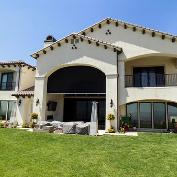 California Room Motorized Power Screens in Rancho Palos Verdes, CA