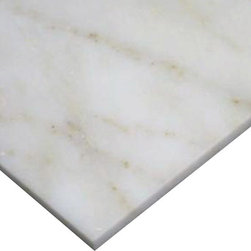 Afyon Gold Sugar Marble 12x12 Marble Tile Polished - Home Decor